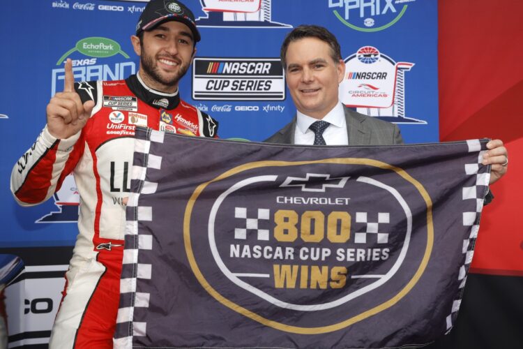 COTA was 800th NASCAR Cup Win For Chevrolet