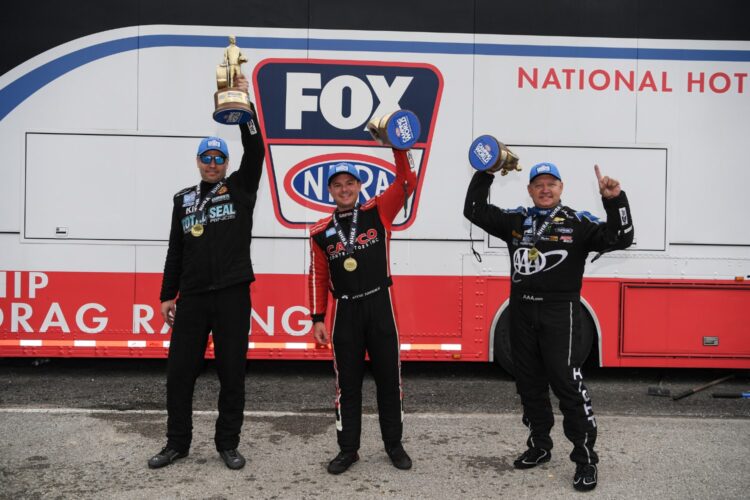 NHRA: Rain delayed Houston Results