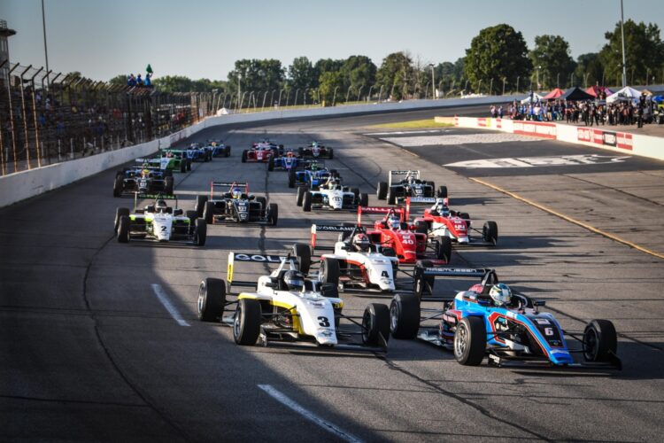 Road to Indy Competitors Head to Indianapolis Motor Speedway