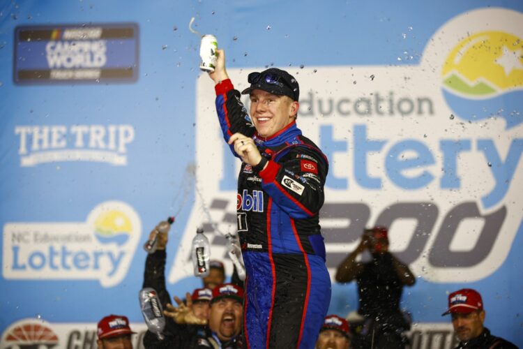 NASCAR: John Hunter Nemechek holds off Carson Hocevar for Truck victory