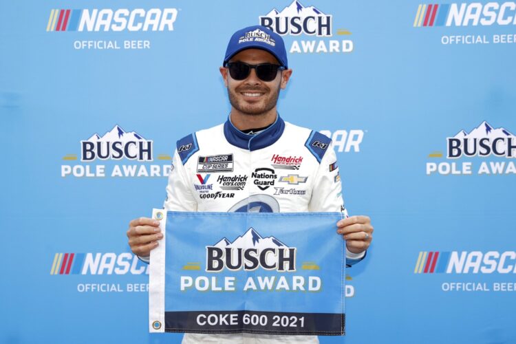 NASCAR: Larson leads Hendrick sweep in Coca-Cola 600 qualifying