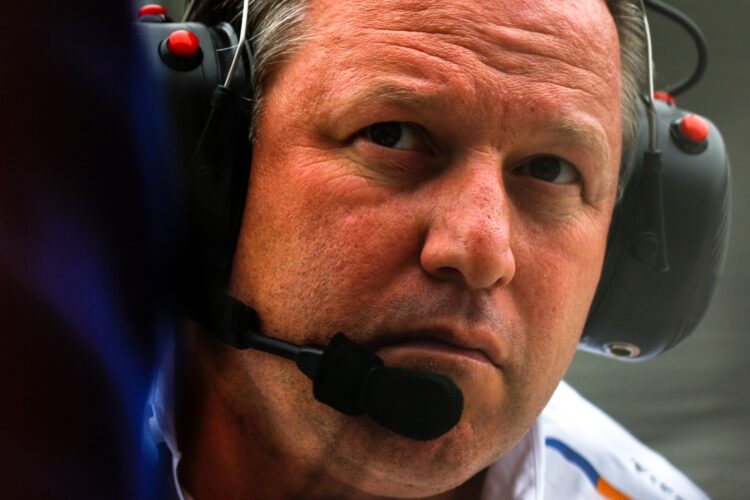 Extreme E effort will not hurt McLaren – Brown