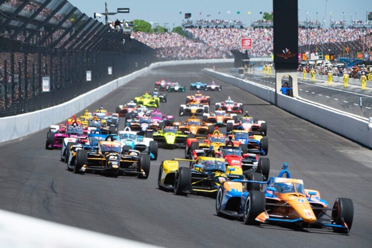 IndyCar announces 2022 Broadcast Times