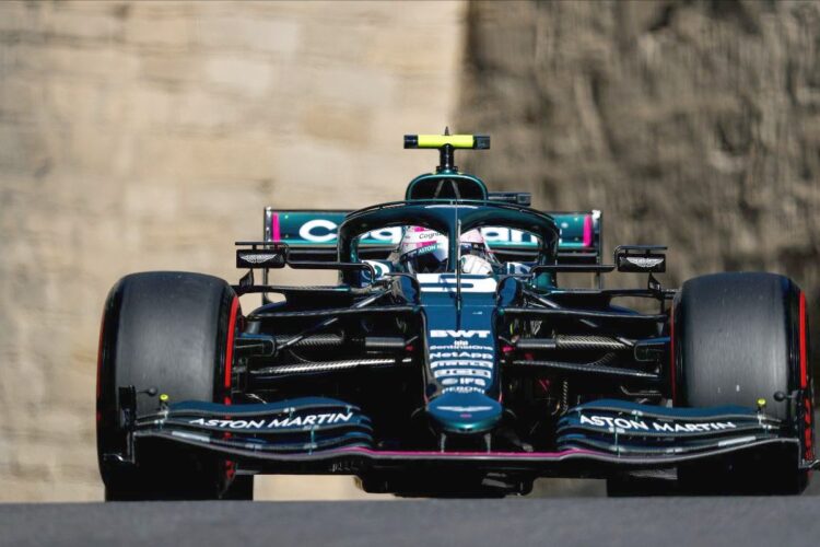 Video: How Sebastian Vettel Finished P2 in Baku!