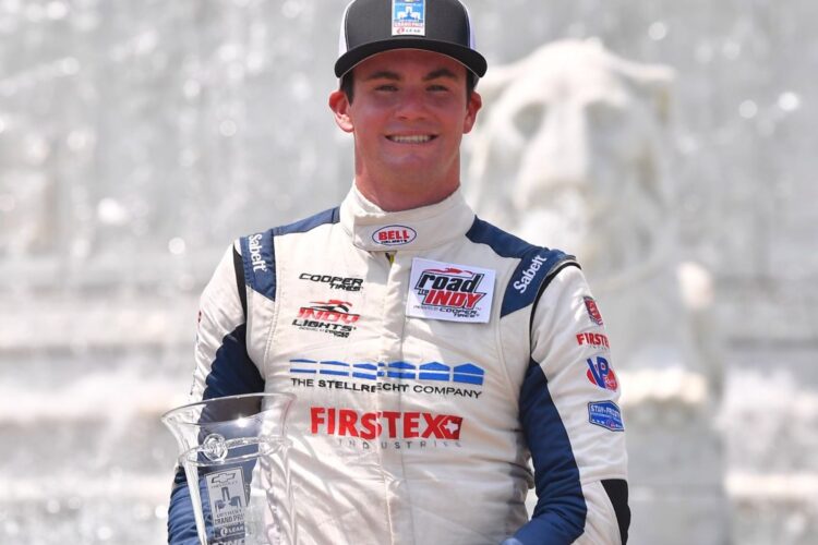 Indy Lights: Kirkwood wins Detroit Race 1