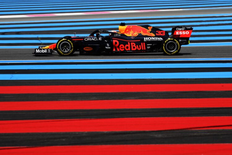 F1: Verstappen burries field in final French GP practice