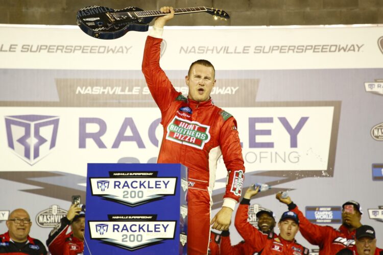 NASCAR: Ryan Preece wins at truck race at Nashville