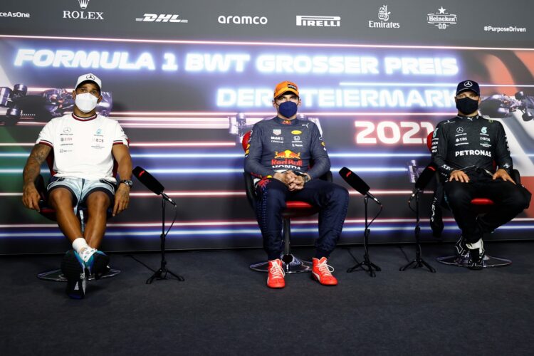 F1 Styrian GP: Sunday Press Conference