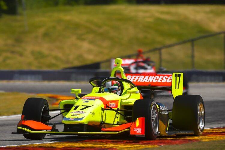 Indy Lights: DeFrancesco heads to Mid-Ohio with high hopes
