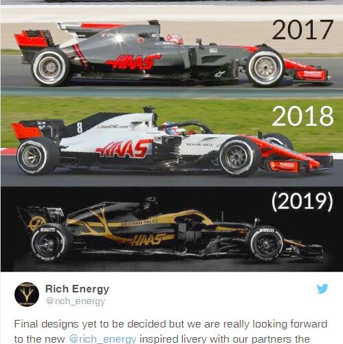 Haas to revert to 2018 colors in 2020