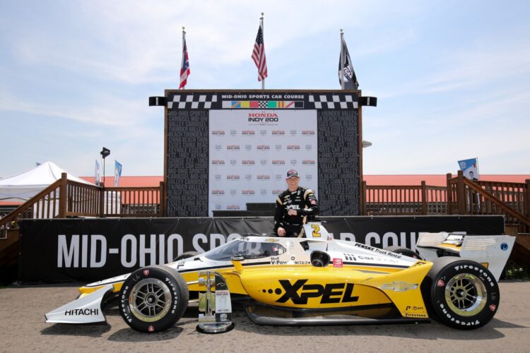 IndyCar: XPEL livery for McLaughlin for 3 races in 2022