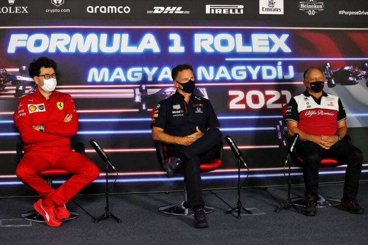 Hungarian GP Friday Team Principals Press Conference