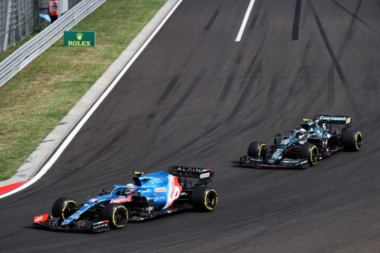 F1: Ocon holds off Vettel to win Hungarian GP