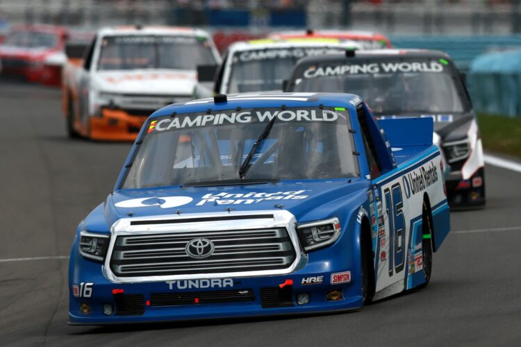 NASCAR: Austin Hill wins Truck race at The Glen