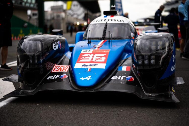 Le Mans: Alpine quickest in practice 3, Toyota #8 crashes