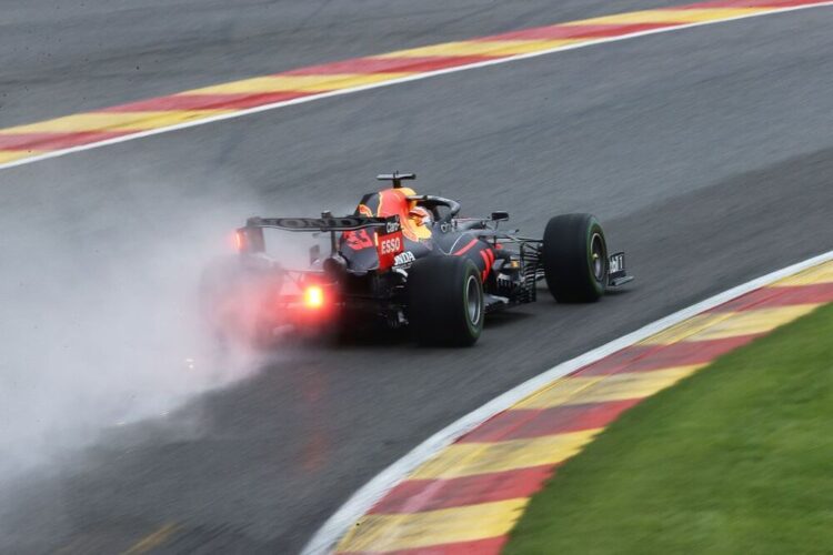 F1: Verstappen tops wet Practice 3 at Spa