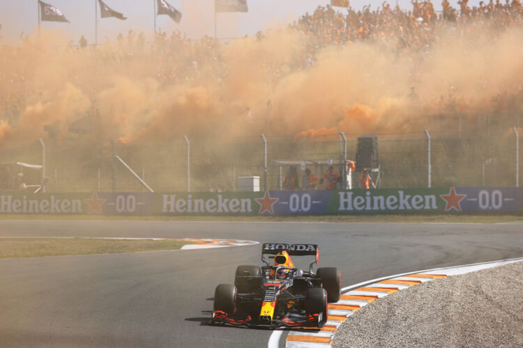 F1: Verstappen defeats Hamilton to win Dutch GP, fans go wild