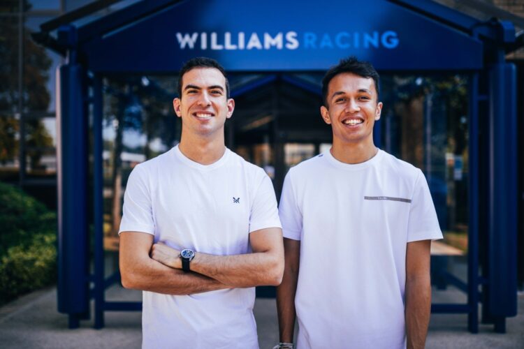 F1: Albon and Latifi to Have Equal Status at Williams in 2022
