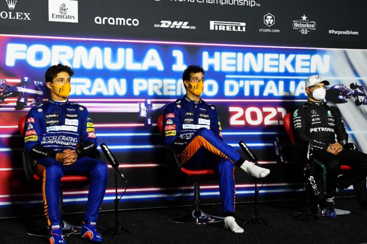 F1 Italian GP Sunday Press Conference