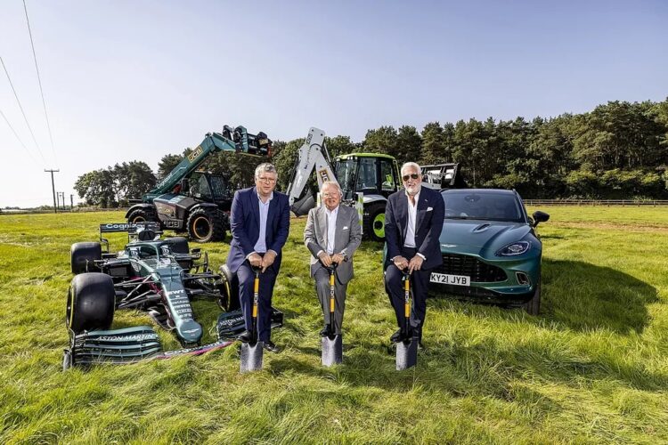 F1: Aston Martin breaks ground on new factory