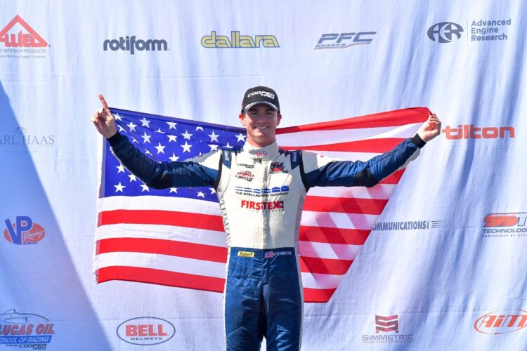 Dominant Kirkwood Regains Indy Lights Point Lead in Monterey