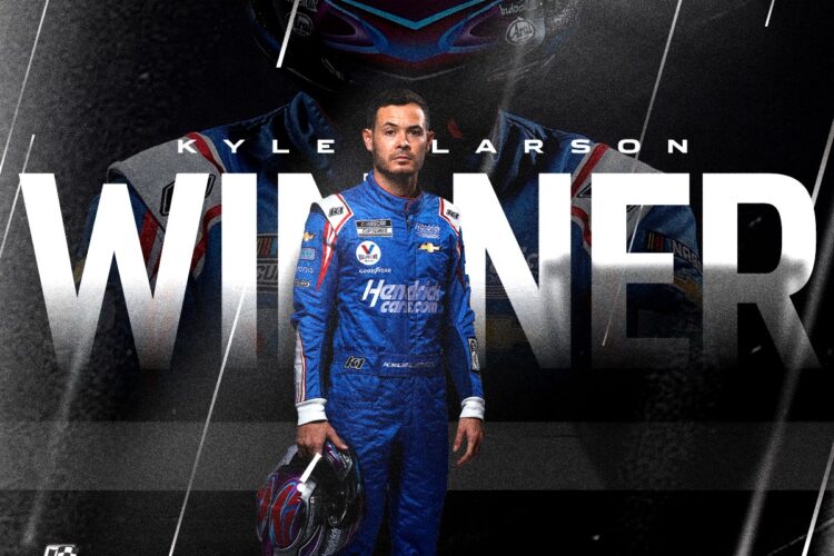 NASCAR: Kyle Larson wins 6th Cup race of 2022  (Update)