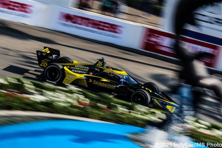 IndyCar: Herta tops Practice 2 at Long Beach