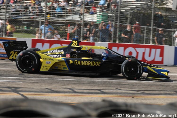 IndyCar: Herta tops opening practice for the Acura GP of Long Beach