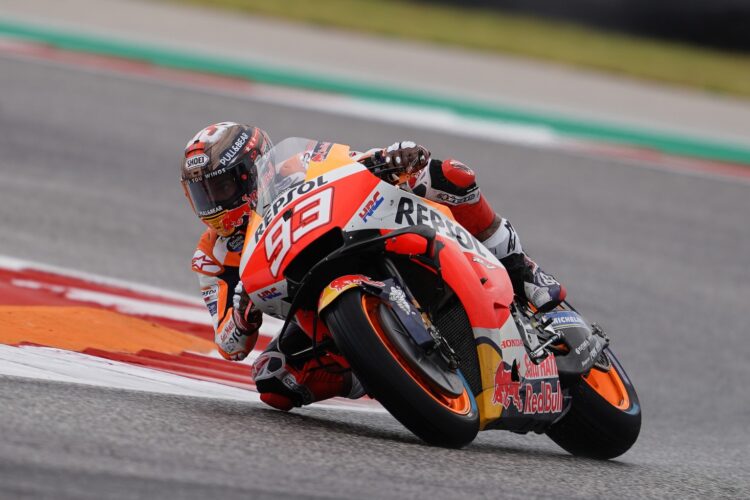 MotoGP: Marc Marquez in fine form on Friday at COTA