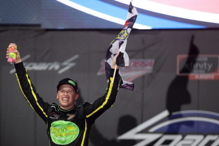 NASCAR Brandon Brown gets breakthrough Xfinity win