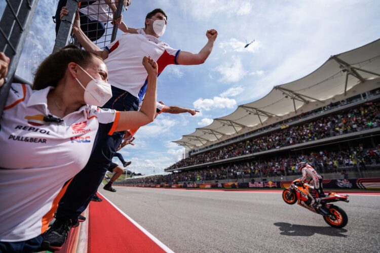 MotoGP: Marquez dominates to win going away at COTA  (Update)