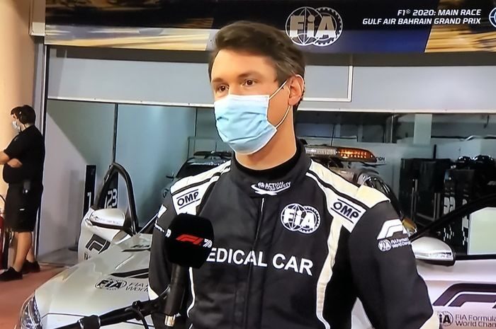 F1: Medical driver could lose job over vaccine stance  (Update)