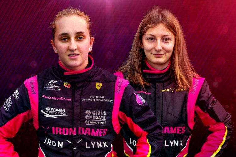 F3: Iron Dames’ Weug and Pin to take part in Formula 3 test