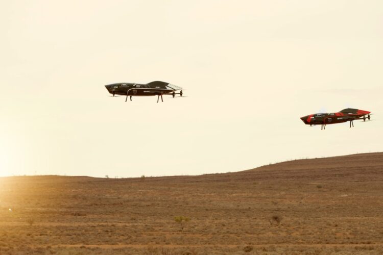 Video: Watch the dawn of electric flying car racing