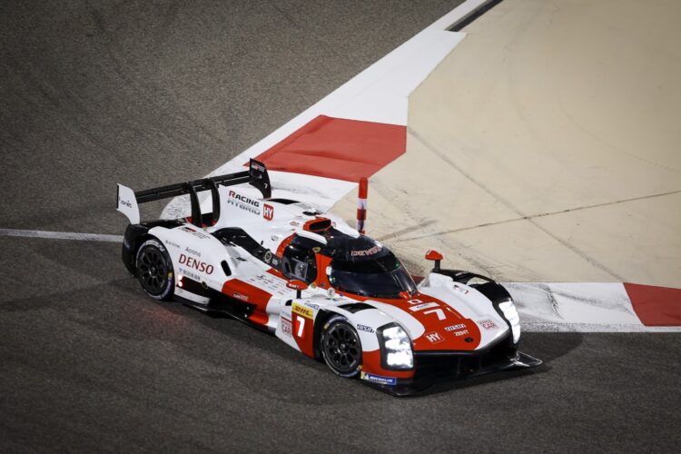 WEC: No. 7 Toyota on pole in Bahrain; Porsche fastest in LMGTE Pro