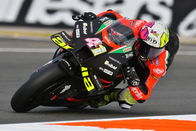 MotoGP: Aprilia’s Espargaro tops FP3 in Valencia
