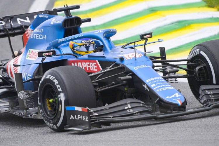 F1: Alonso tops final F1 practice in Brazil