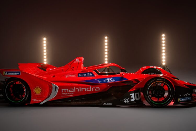 Formula E: Mahindra Racing reveals season 8 race car