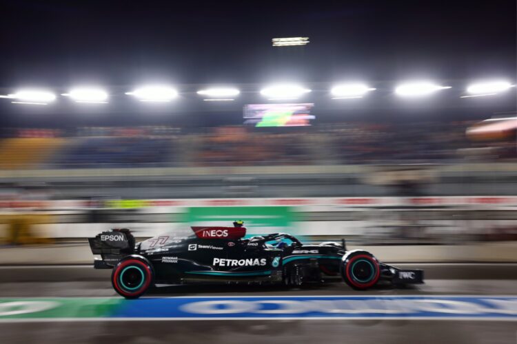 F1: Bottas not driving Hamilton-spec car in Qatar