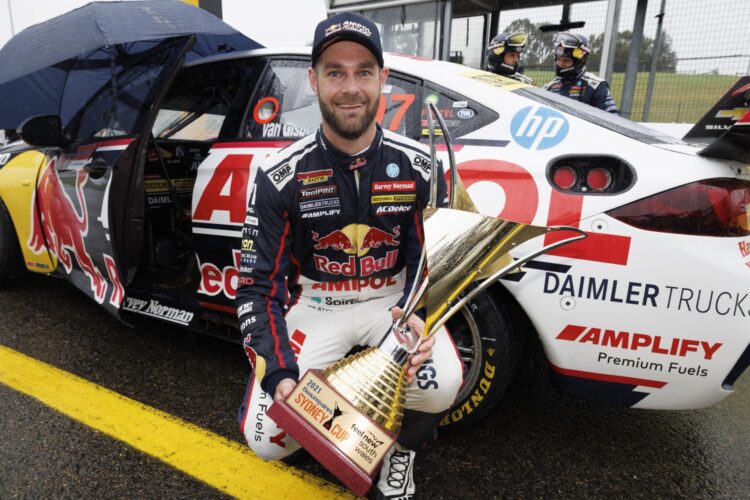 Supercars: Sydney finale rained out, Van Gisbergen locks up title