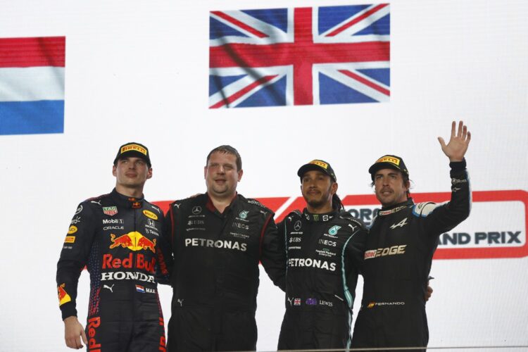 F1: Podium with title chargers felt ‘strange’ – Alonso