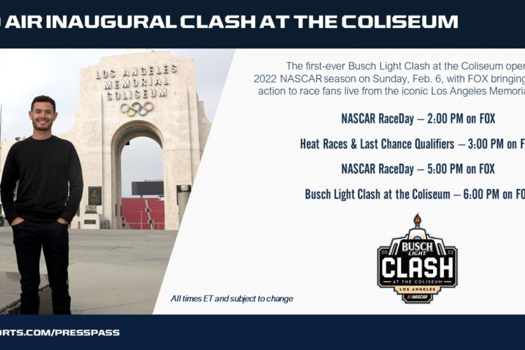 Fox to Air inaugural Clash at the Coliseum