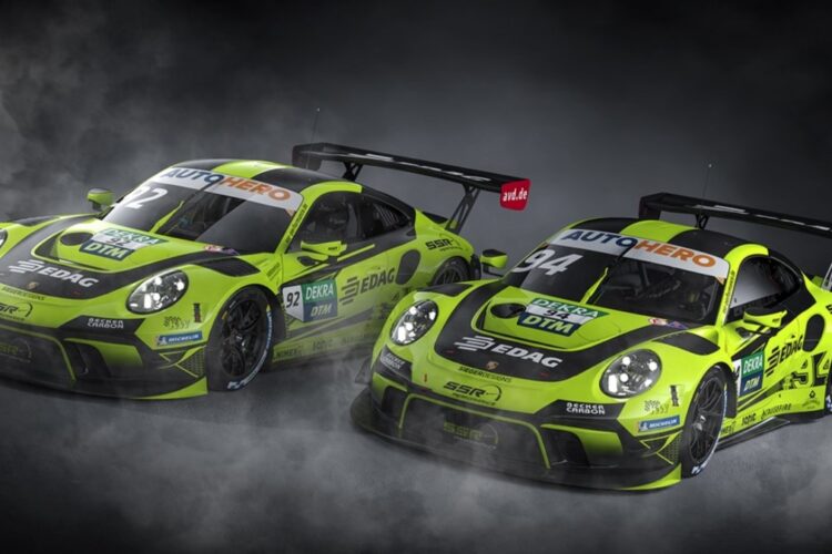 DTM: 2-Car Porsche team enters 2022 lineup