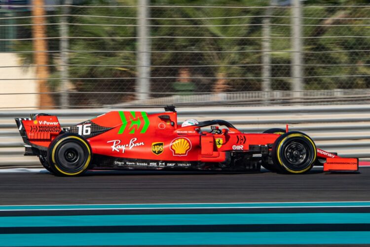 F1: Scenes from Abu Dhabi 18″-wheel post-season test