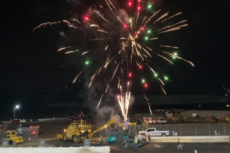 Track News: Paving complete at the all-new Atlanta Motor Speedway