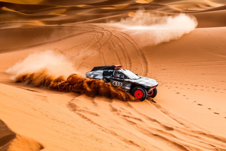 Dakar: Audi RS Q e-tron on the threshold of a new era