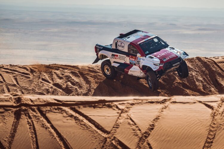 Dakar: After a challenging Friday, Toyota team welcomes today’s ‘Rest Day’