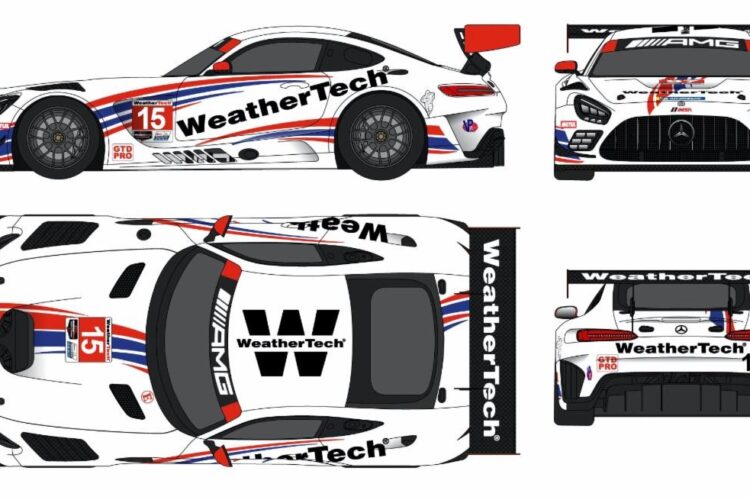 IMSA: WeatherTech to Sponsor Second Mercedes-AMG GT3 for Rolex 24