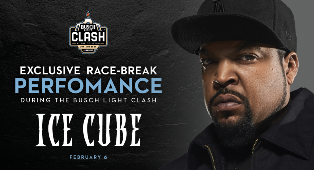NASCAR: Ice Cube to Perform During Race Break at Busch Light Clash