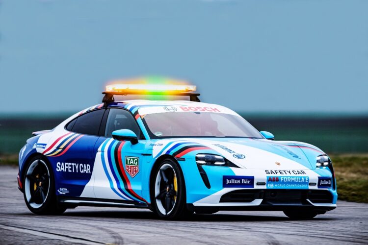 Formula E: Porsche Taycan is revealed as new pace car